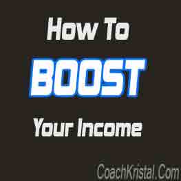 how to boost your income
