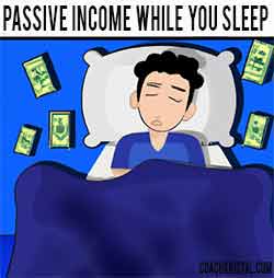 passive income while you sleep