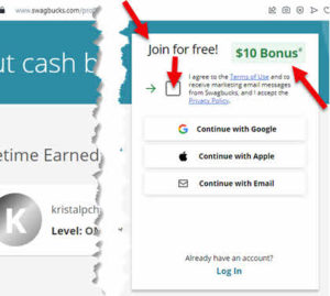 swagbucks sign up link