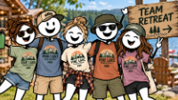 business retreat group shirts